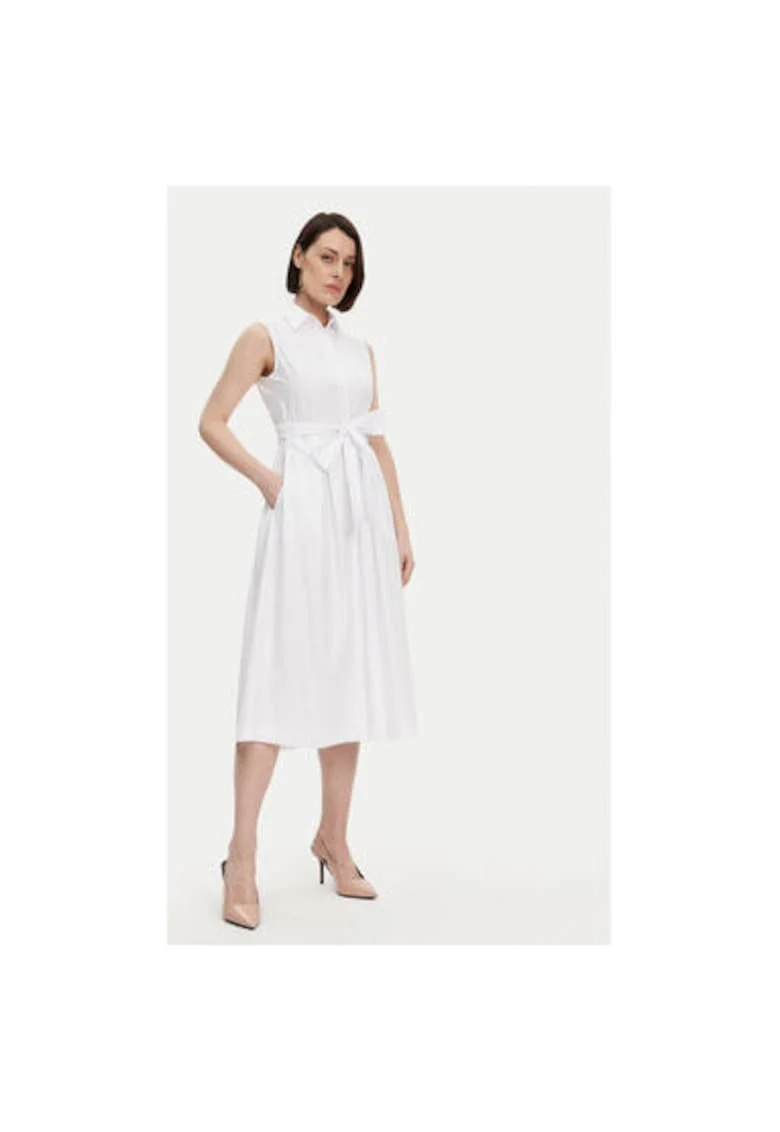Rochie dama -  304772313 - Poliester/Bumbac - Alb - Alb