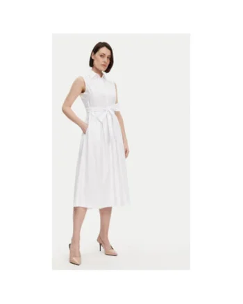Rochie dama -  304772313 - Poliester/Bumbac - Alb - Alb