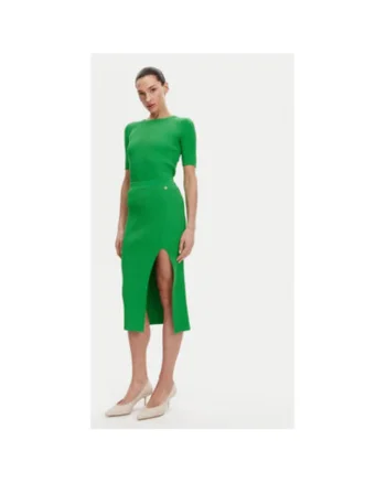 Tricou dama -  304772412 - Viscoza/Poliamida - Verde - Verde