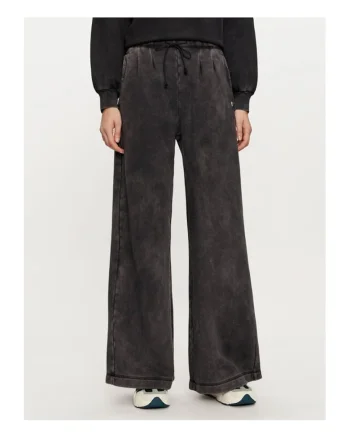 Pantaloni dama -  304530258 - Bumbac - Negru - Negru