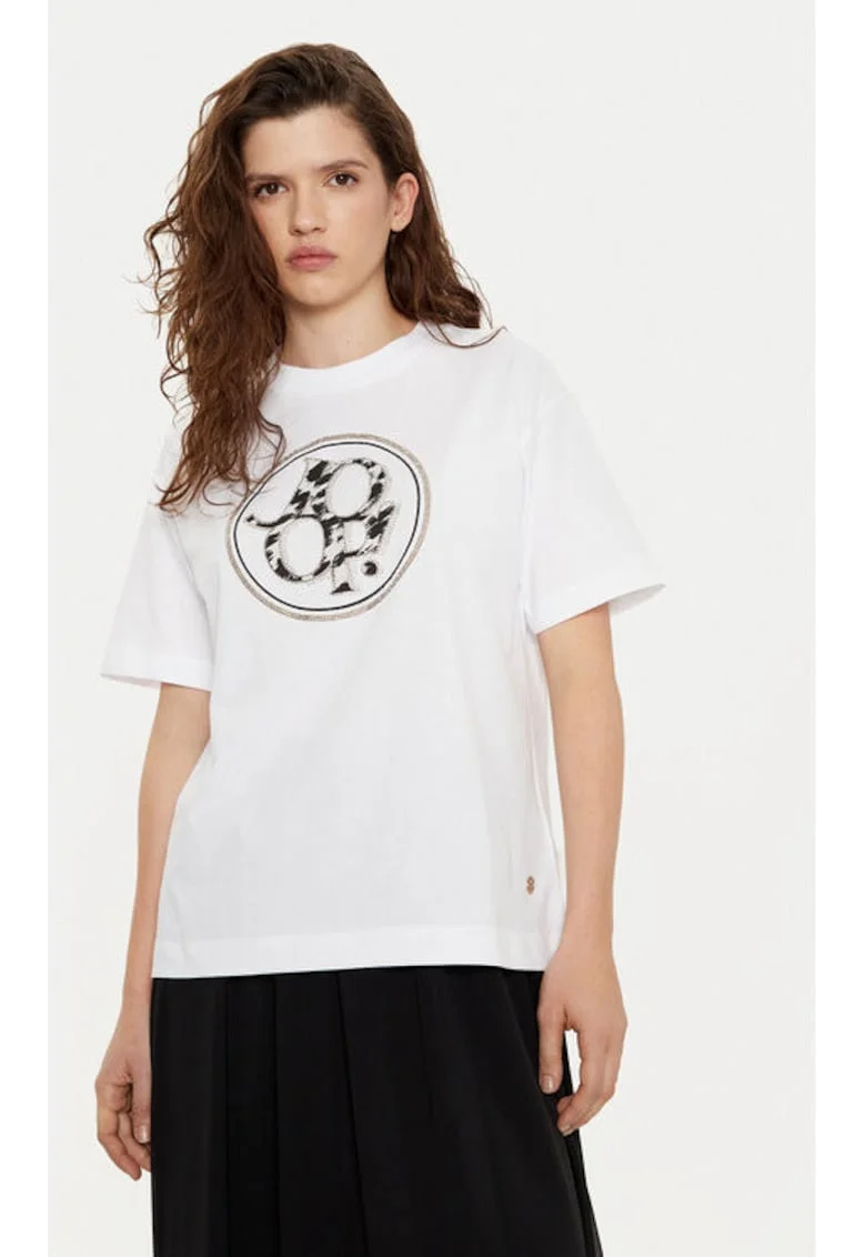 Tricou dama -  305182708 - Bumbac - Alb - Alb