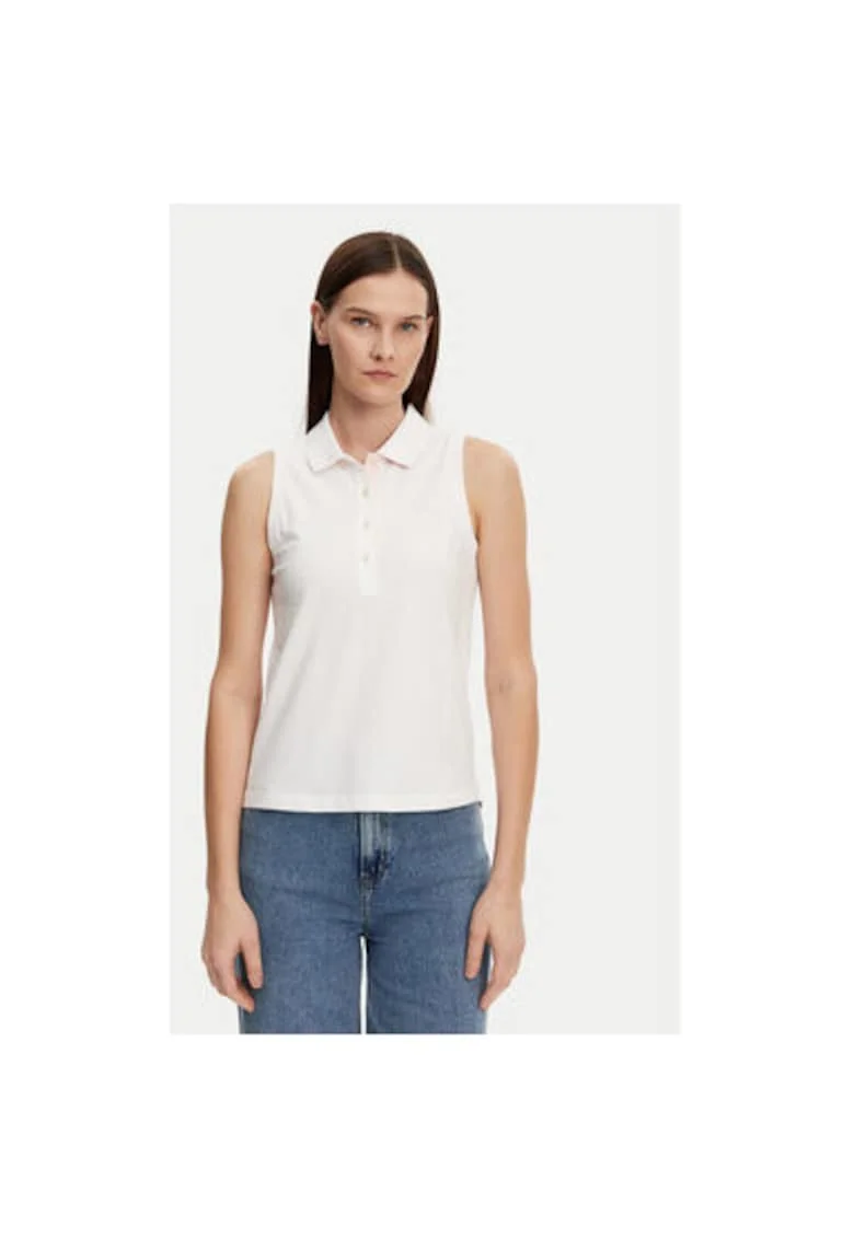 Tricou dama -  305367037 - Bumbac - Alb - Alb