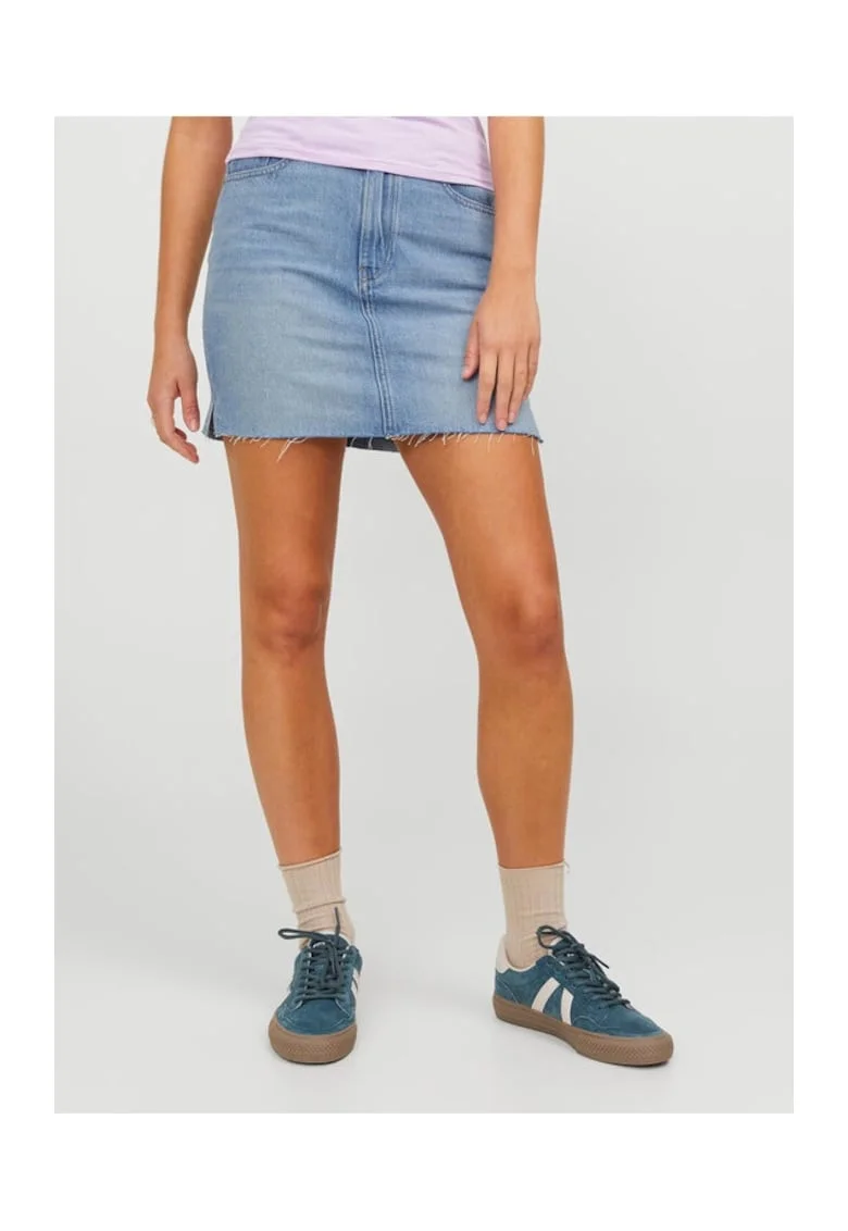 Fusta dama -  7516 - Bumbac - Albastru