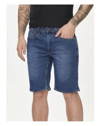 Pantaloni scurti barbati -  530419 - Albastru - Bumbac