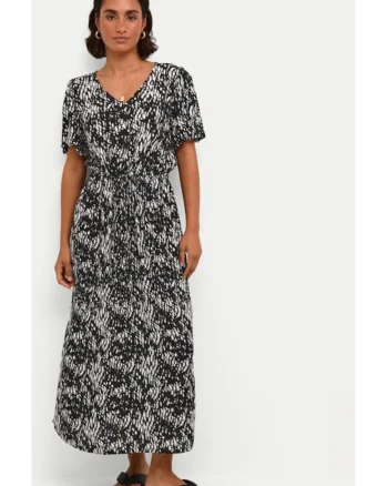 Rochie dama -  Negru - Viscoza