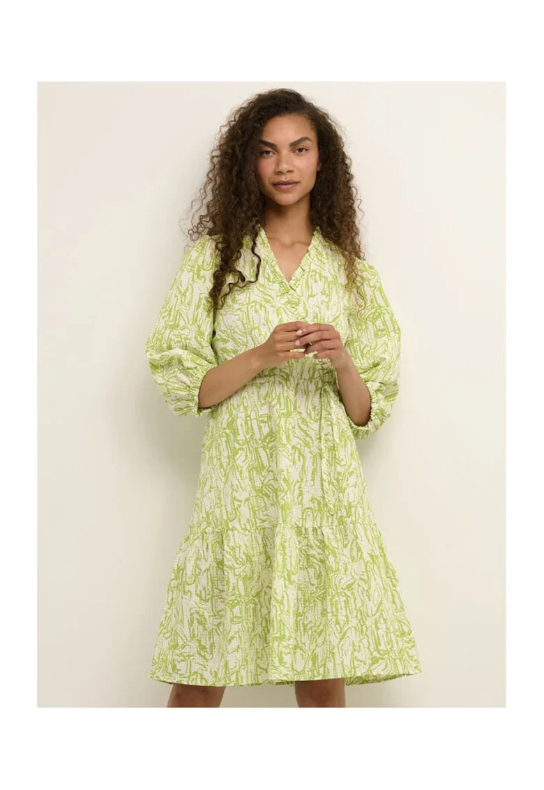 Rochie dama -  302183616 - Viscoza - Verde - Verde