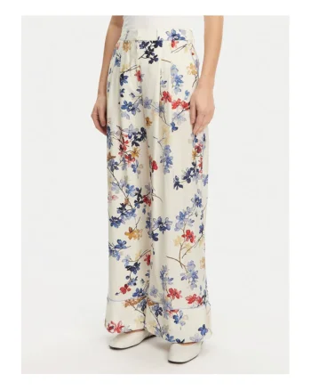Pantaloni dama -  304893032 - Viscoza - Multicolor - Multicolor