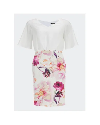Rochie dama -  303552008 - Poliester - Alb - Alb