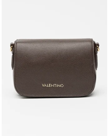 Geanta crossbody cu clapa Brixton - Maro inchis