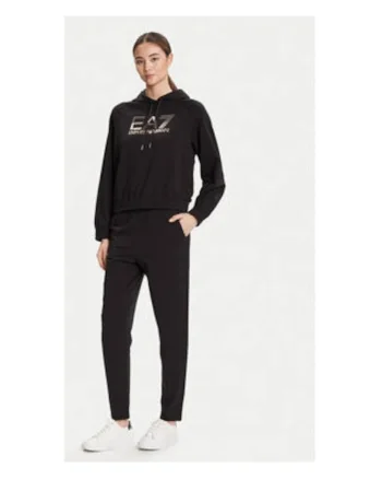 Trening Emporio Armani  negru - bumbac organic - modal