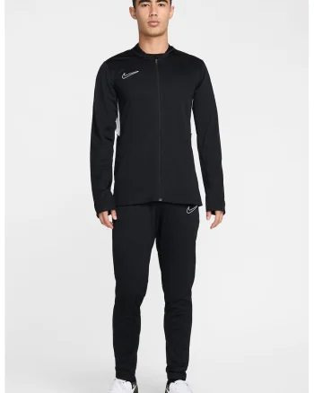 Trening cu tehnologie Dri-Fit si logo - pentru fotbal - Negru/Alb optic