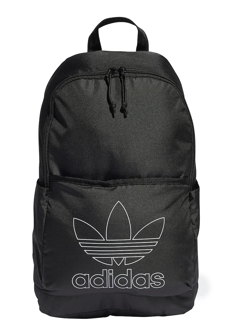 Rucsac cu imprimeu logo Adicolor - Negru