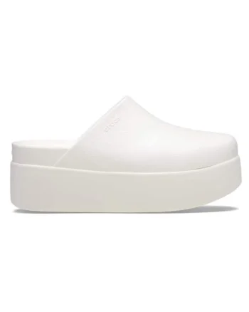 Saboti  Dylan Platform Clog - Alb