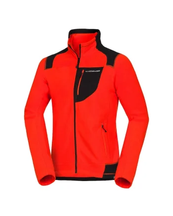 Bluza din fleece NorthPolar pentru barbati Bendik - Rosu
