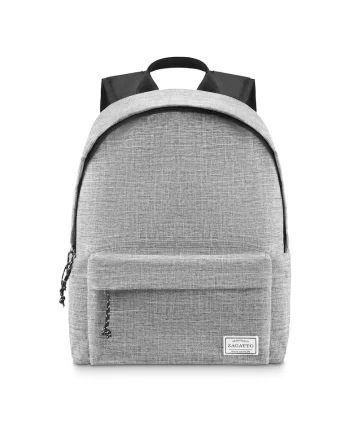 Ghiozdan scoala fete - baieti -  Gri - Dimensiuni 40x35x14 cm - Capalcitate 20L - Impermeabil - Rucsac scoala adolescenti - Calsele 5-8 - Liceu - Universitate - Usor - Bretele confortabile - Casual - Sport - ZG774