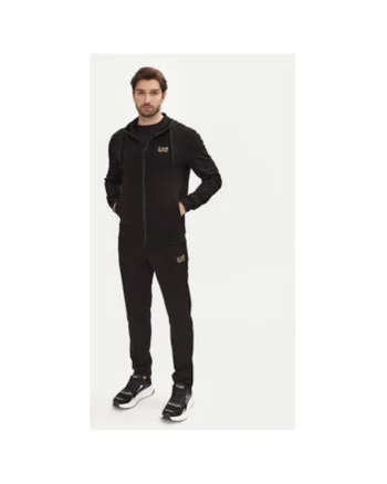 Trening barbati  Emporio Armani - 8NPV62 PJVRZ - Bumbac - Negru - Negru