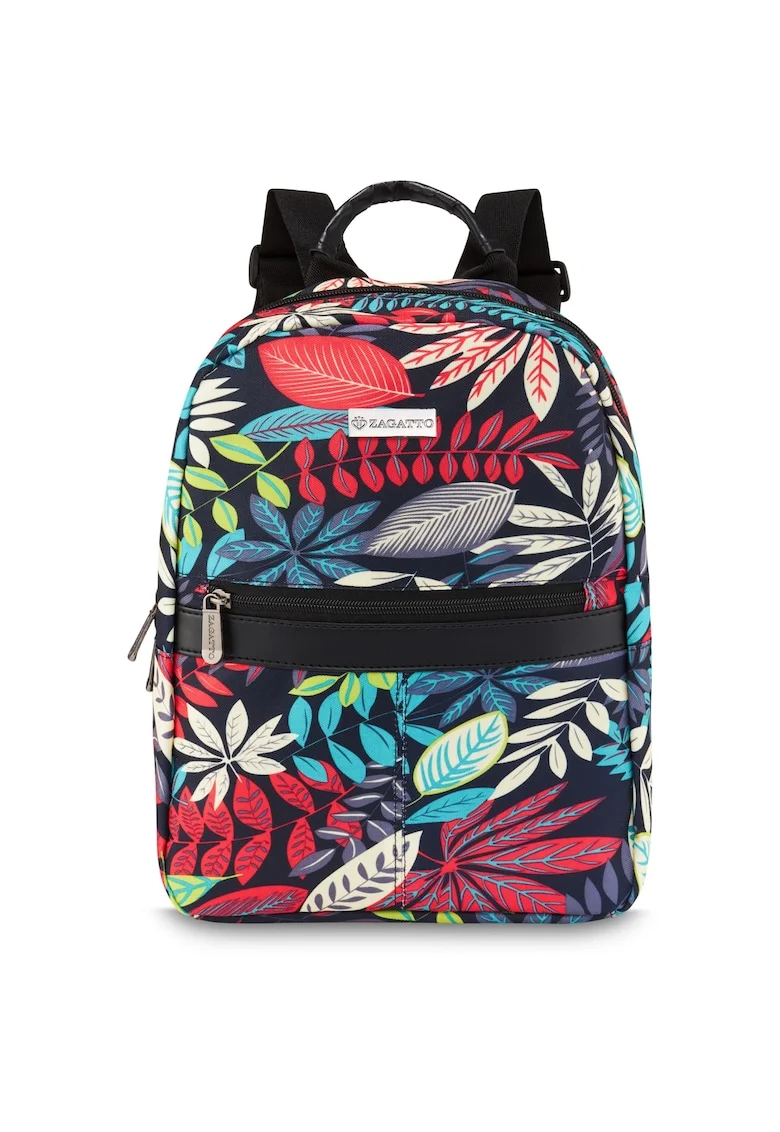 Rucsac dama - Imprimeu floral - 24x8x32 cm - ZG892