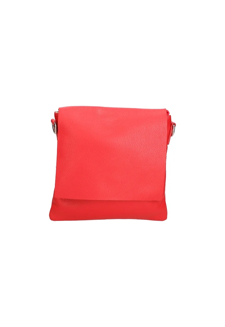 Geanta crossbody de piele - Rosu