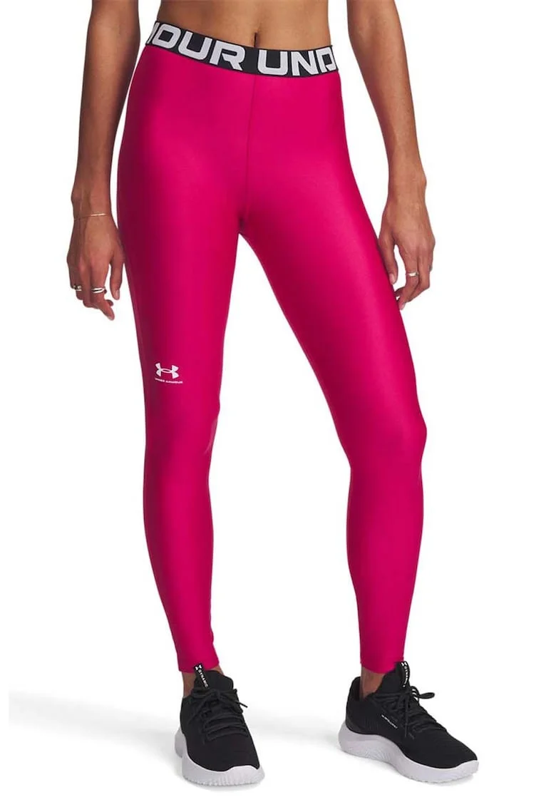 Colanti cu talie inalta - pentru fitness Authentics - Fucsia