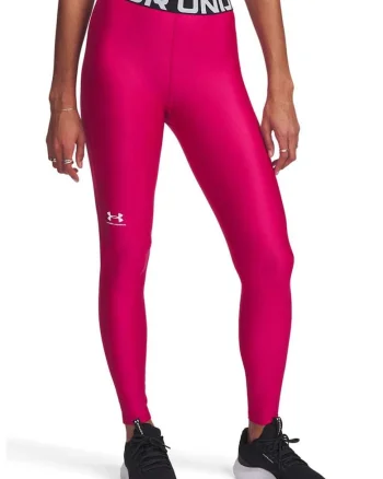Colanti cu talie inalta - pentru fitness Authentics - Fucsia