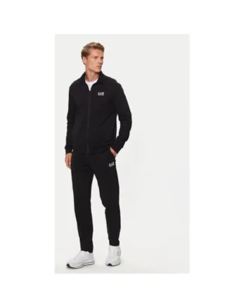 Trening barbati  Emporio Armani - 8NPV61 PJVRZ - Bumbac - Negru - Negru
