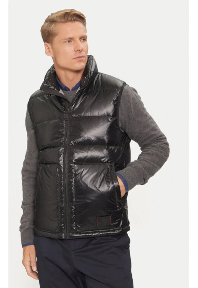 Vesta barbati -  304749377 - Poliamida - Negru - Negru