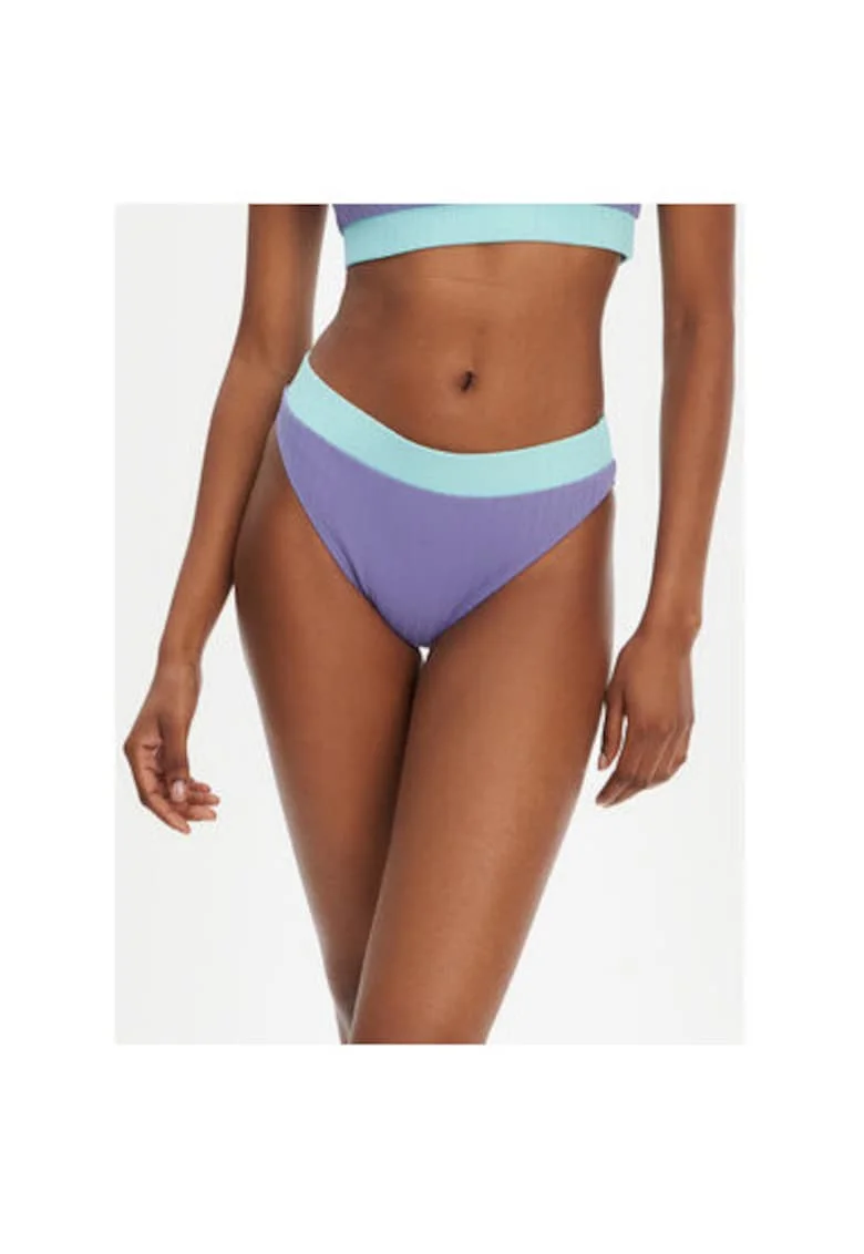 Slip bikini dama  EQWX403127 - Sintetic - Albastru - Albastru