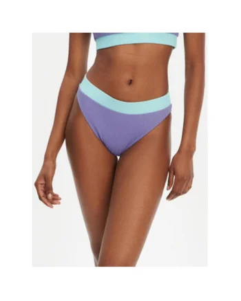 Slip bikini dama  EQWX403127 - Sintetic - Albastru - Albastru