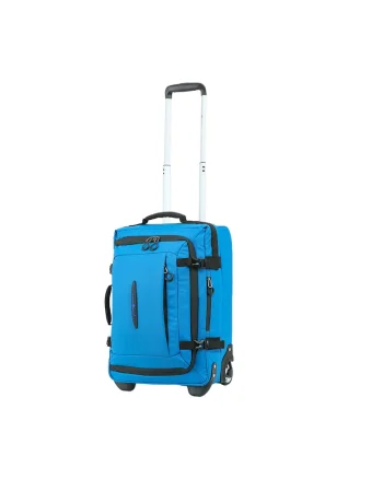 Troler de cabina  SW42503 - 52x36x22 cm - bagaj de mana - 36L - 2 roti - poliester impermeabil - albastru
