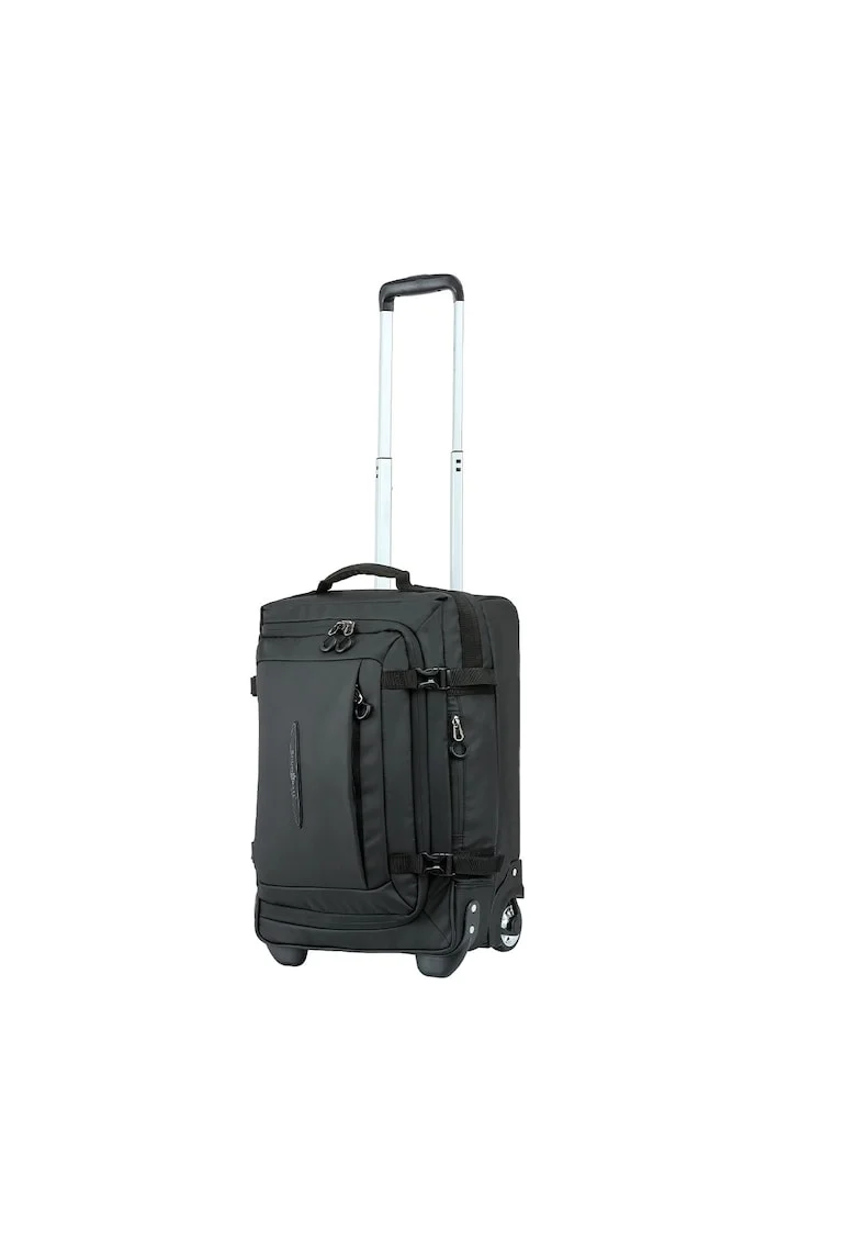 Troler de cabina  SW42503 - 52x36x22 cm - bagaj de mana - 36L - 2 roti - poliester impermeabil - negru
