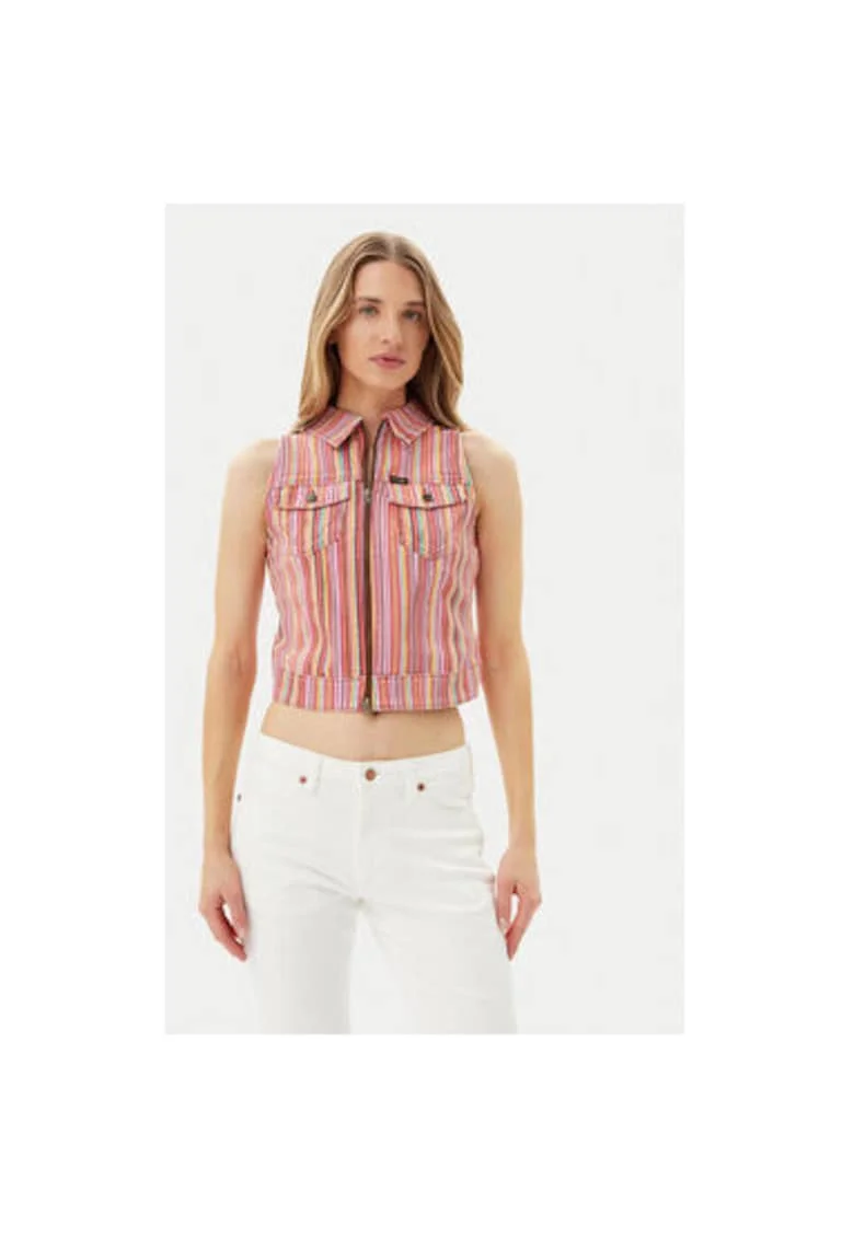 Vesta dama  112362848 - Bumbac/Elastan - Roz - Roz