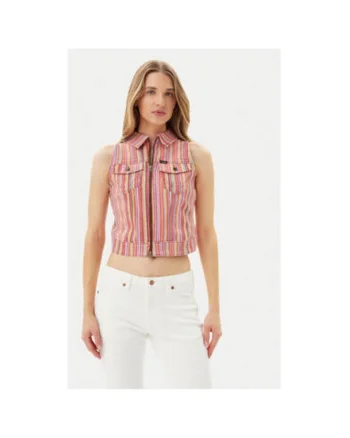 Vesta dama  112362848 - Bumbac/Elastan - Roz - Roz