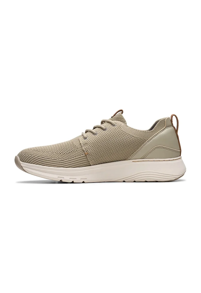Pantofi sport slip-on din material textil Motion Trek - Maro taupe deschis