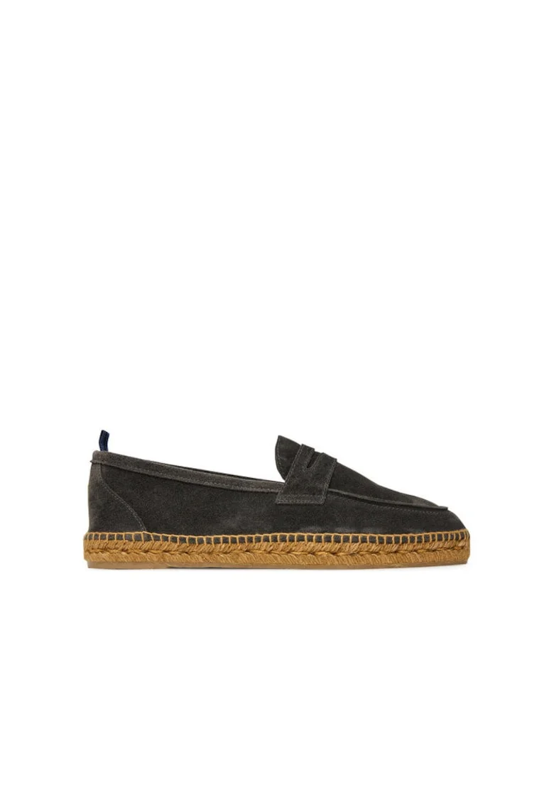 Espadrile barbati  023417-114 - Piele naturala - Gri