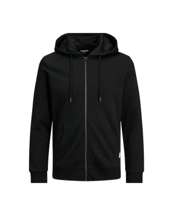 Hanorac JACK &JONES Basic - 12181901-Black REG 16567 - Negru