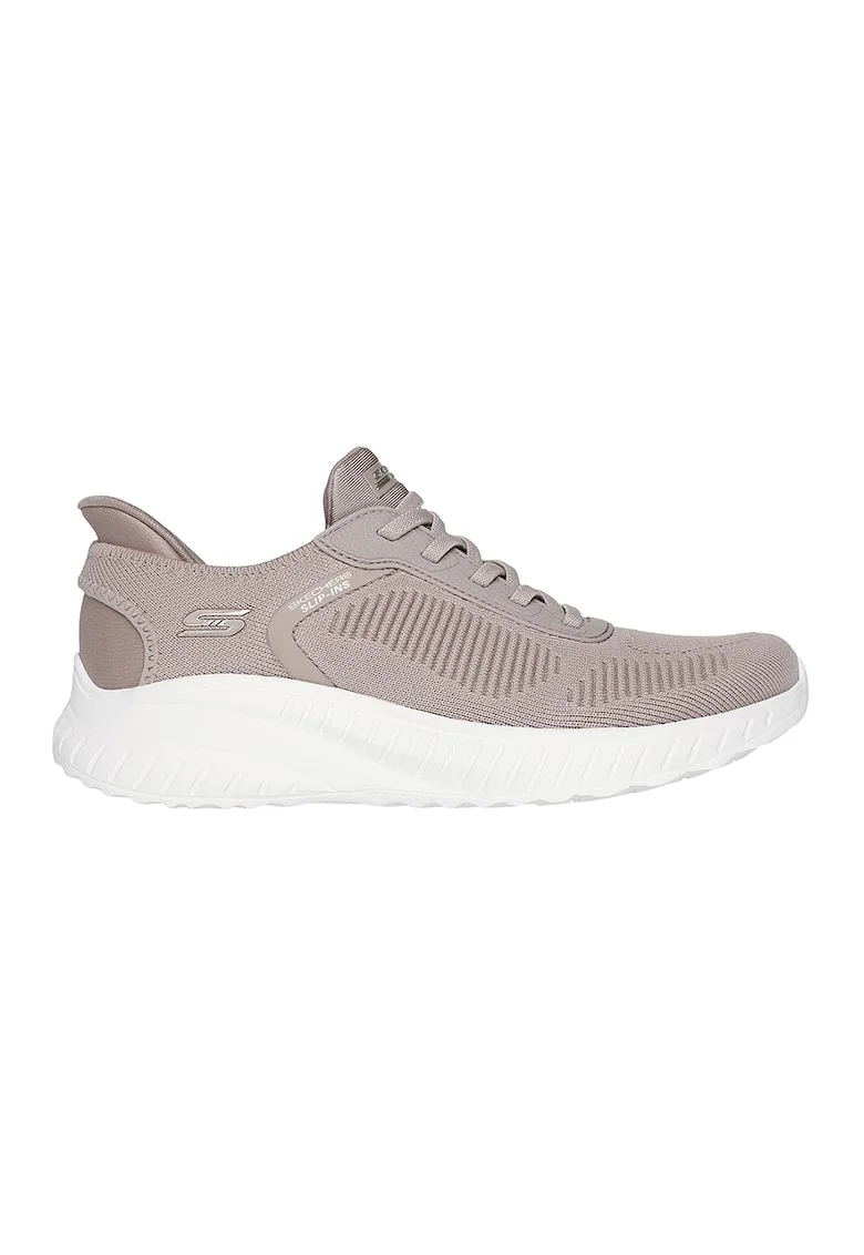Pantofi sport Slip-ins™ BOBS din material textil - Maro taupe