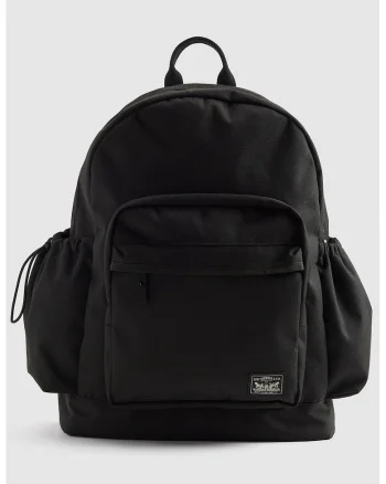 Rucsac cu buzunare exterioare - Negru