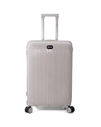 Troler mediu  BZ 5819 - 4 roti 360° - Gri
