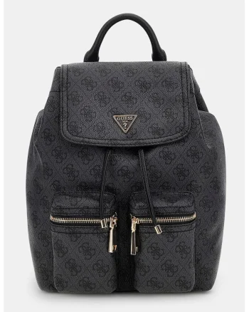 Rucsac cu model monograma Manhattan II - Gri antracit