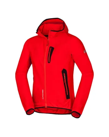 Jacheta softshell elastica pentru barbati Case - Rosu