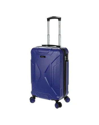 Troler Cabina -  ABS - 4 Roti Duble - Cifru TSA - ST 525 - 58 cm - Bleumarin