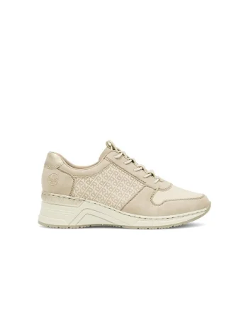 Pantofi sport dama -  590559 - Piele naturala - Bej - Bej