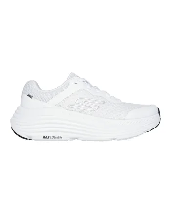 Pantofi sport de plasa cu brant moale - pentru alergare Max - Alb optic