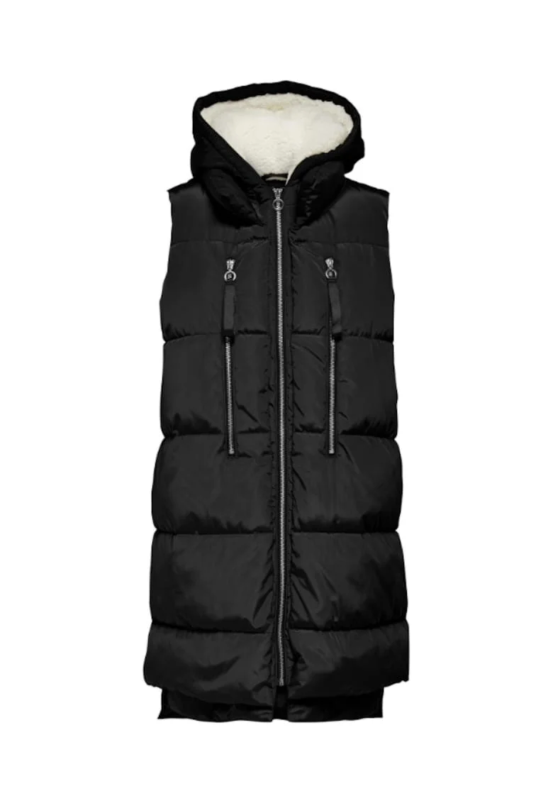 Vesta dama -  302625987 - Poliester - Negru
