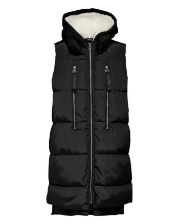 Vesta dama -  302625987 - Poliester - Negru