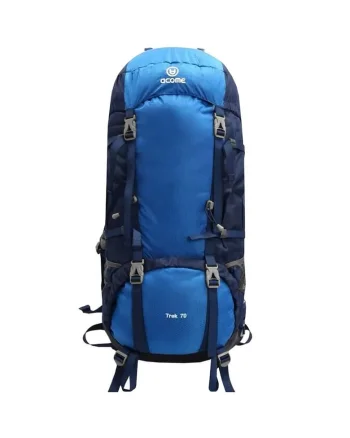 Rucsac turistic Acome  70L - albastru - 170x207x376mm