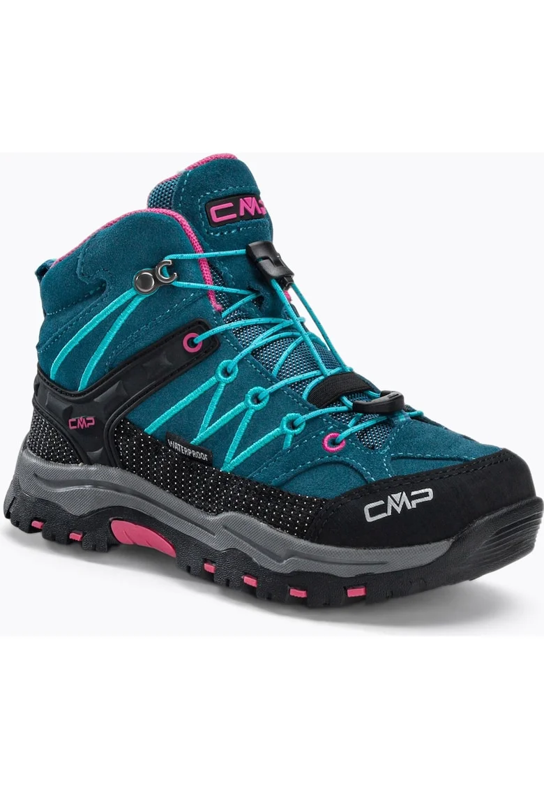 Pantofi de trekking -  Rigel Mid - Piele - Verde - 28EU