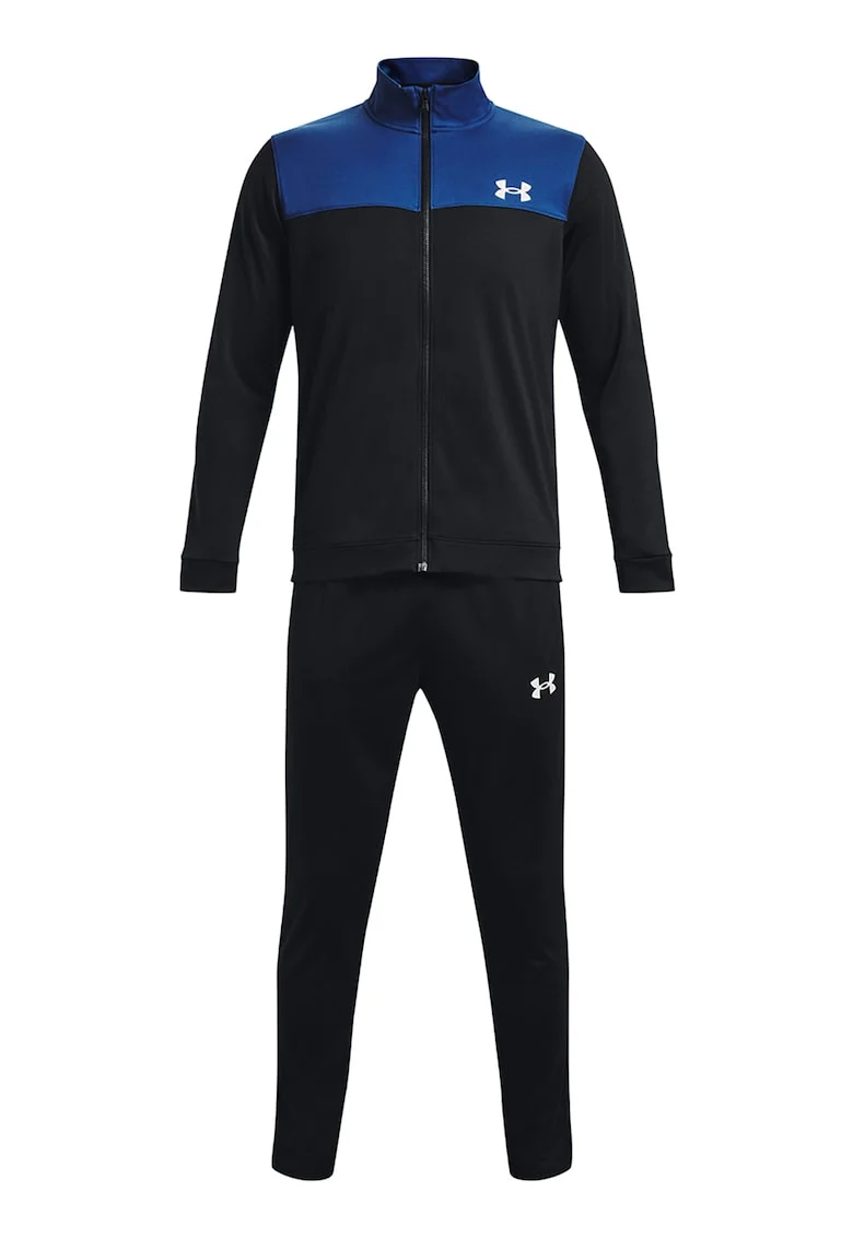 Trening elastic cu segment contrastant - pentru fitness Emea - Negru/Albastru royal