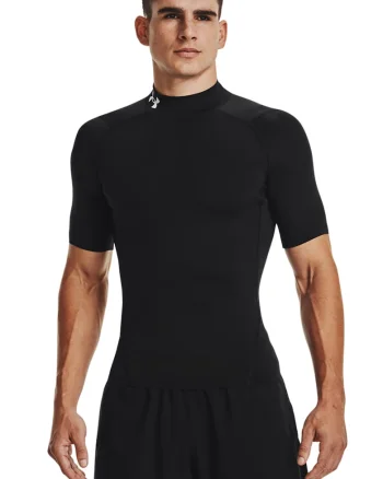 Tricou de compresie - pentru antrenament HeatGear - Negru