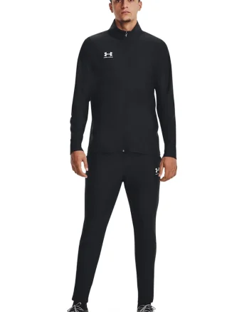 Trening cu logo pentru fotbal Challenger - Negru stins